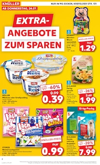 Kaufland Prospekt der Woche "EXTRA-ANGEBOTE" Seite 2, 24.07.2025 bis 30.07.2025 für Grevenbroich Aktueller Kaufland Prospekt "EXTRA-ANGEBOTE" Seite 2 von 8 Seiten für Grevenbroich