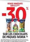 Promo -30% de remise immédiate sur le 2ème sur les chocolats de pâques IVORIA à  dans le catalogue Intermarché Contact à Beaumont-du-Périgord