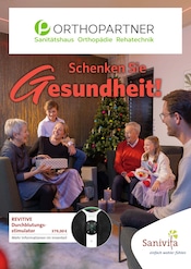 Aktueller Orthopartner Westerholt GmbH Sanitätshaus Prospekt in Bad Salzuflen und Umgebung, "Schenken Sie Gesundheit!" mit 6 Seiten, 13.11.2024 - 31.01.2025