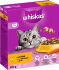 Katzentrockennahrung von Whiskas für 2,49 € bei REWE im Angebot Katzentrockennahrung von Whiskas im aktuellen REWE Prospekt