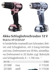 Akku-Schlagbohrschrauber 12 V von Makita im aktuellen Holz Possling Prospekt