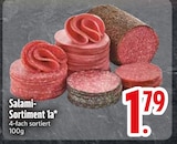 Salami-Sortiment 1a im EDEKA Prospekt Salami-Sortiment 1a von im aktuellen EDEKA Prospekt für 1,79 €