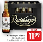 Pilsner Angebote von Radeberger bei E center Göppingen für 11,99 €