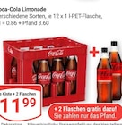 Aktuelle Coca Cola Angebote bei GLOBUS in Braunschweig Aktuelles Limonade Angebot bei GLOBUS in Braunschweig ab 11,99 €