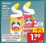 Aktuelles WC-Ente oder WC-Gel Angebot bei Netto Marken-Discount in Bremen ab 1,99 €