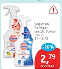 Reiniger von Sagrotan für 2,79 € bei budni im Angebot Reiniger von Sagrotan im aktuellen budni Prospekt