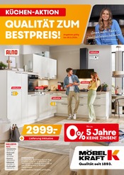 Aktueller Möbel Kraft Prospekt mit Küchenmöbel, "QUALITÄT ZUM BESTPREIS!", Seite 1