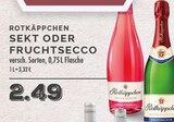Sekt oder Fruchtsecco Angebote von Rotkäppchen bei E center Dinslaken für 2,49 €