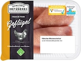 Frische Hähnchen-Minutenschnitzel im Angebot bei REWE in Ludwigshafen Frische Hähnchen-Minutenschnitzel Angebote von Qualitäts Metzgerei Wilhelm Brandenburg bei REWE Ludwigshafen für 5,55 €