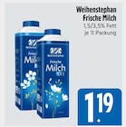Frische Milch 1,5% Fett von Weihenstephan im aktuellen EDEKA Prospekt für 1,19 €
