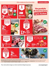 Promos Alimentation dans le catalogue "OFFRES DU MOMENT" de Auchan Supermarché Alimentation en promo dans le catalogue Auchan Supermarché à la page 9