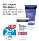 Handcreme von Neutrogena im aktuellen V-Markt Prospekt für 2,49 €