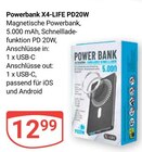 Powerbank PD20W Angebote von X4-LIFE bei GLOBUS Trier für 12,99 €