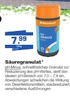 Säuregranulat im Angebot bei Bauzentrum Borgers in Wesel Säuregranulat Angebote von Steinbach bei Bauzentrum Borgers Wesel für 7,99 €
