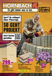 Hornbach Prospekt für Gladbeck: "Sport? Du schleppst lieber Pflanzringe.", 33 Seiten, 13.03.2024 - 09.04.2024