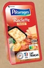 Raclette nature en tranches - Pâturages en promo chez Intermarché Niort à 2,69 €