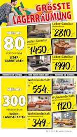 Aktueller Polstermöbel Fischer Prospekt mit Sofa, "JETZT IST SCHLUSS - LAGERRÄUMUNG HÖHEPUNKT", Seite 3