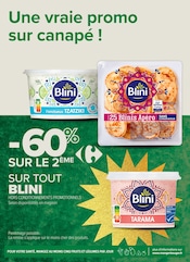 Promos Blinis dans le catalogue "J’peux pas, J’ai promos !" de Carrefour Proximité à la page 18
