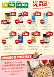 Catalogue Magasins Bio So.bio en cours à Ivry-sur-Seine et alentours, LES BONS PLANS, 1 page, 05/01/2026 - 01/02/2026