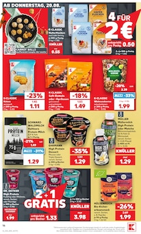 Erbsen Angebot im Kaufland Prospekt, gültig von 17.08.2026 bis 19.08.2026 Erbsen Angebot im aktuellen Kaufland Prospekt auf Seite 27
