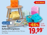 Aufbewahrungsboxen im Angebot bei Lidl in Brühl Aufbewahrungsboxen Angebote von LEGO bei Lidl Brühl für 19,99 €