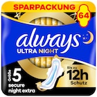 Monatspaket Ultra Damenbinden Secure Night Extra mit Flügeln  oder Normal bei Rossmann im Schneverdingen Prospekt für 16,99 €