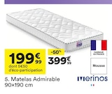 Matelas admirable - MERINOS en promo chez But Chartres à 199,99 €