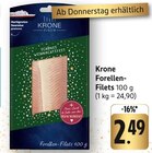Forellen-Filets im Angebot bei EDEKA in Rastatt Forellen-Filets Angebote von Krone bei EDEKA Rastatt für 2,49 €