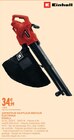 Aspirateur souffleur broyeur électrique - EINHELL - Intermarché Hyper à Saumur Aspirateur souffleur broyeur électrique - EINHELL en promo chez Intermarché Hyper Saumur à 34,99 €