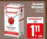 Weizenmehl Type 405 im Angebot bei EDEKA in Regensburg Weizenmehl Type 405 Angebote von Rosenmehl bei EDEKA Regensburg für 1,11 €