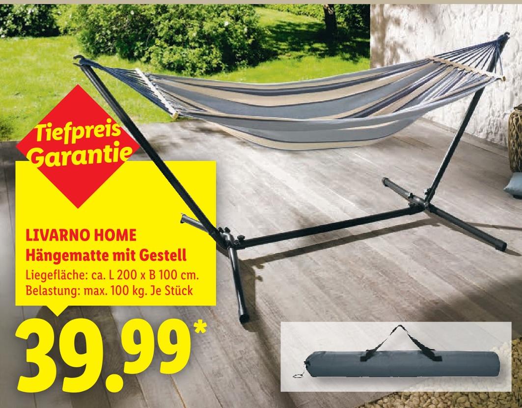 Hängematte mit Gestell