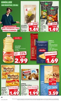 Chips im aktuellen Kaufland Prospekt (Bottrop) Chips im Kaufland Prospekt "Aktuelle Angebote" mit 52 Seiten (Bottrop)
