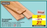 Terrassendiele, Douglasie im Angebot bei toom Baumarkt in Bamberg Terrassendiele, Douglasie Angebote bei toom Baumarkt Bamberg für 4,38 €
