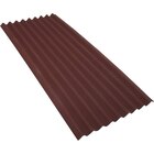Plaque ondulée bitumée pour toiture - Rouge - 200x85.5cm - Brico Cash à Avignon Plaque ondulée bitumée pour toiture - Rouge - 200x85.5cm en promo chez Brico Cash Avignon à 18,90 €