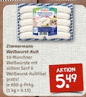 Weißwurst-Kult bei nahkauf im Obing Prospekt für 5,49 €