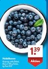 Heidelbeeren im ALDI SÜD Prospekt Heidelbeeren im aktuellen ALDI SÜD Prospekt für 1,39 €