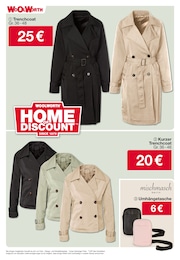 Woolworth Damen Trenchcoat im Prospekt 