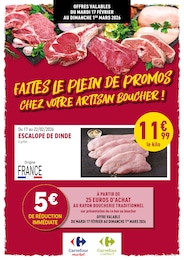 Offre Viande dans le catalogue Rayon Boucherie Carrefour du moment à la page 1