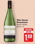 Wein-Genuss Deutschland Angebote bei EDEKA Michelstadt für 1,88 €