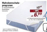 Matratzenschutzprogramm für 6,99 € bei POCO im Angebot Matratzenschutzprogramm im aktuellen POCO Prospekt