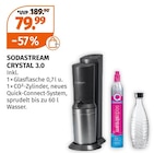 Crystal 3.0 von Sodastream im aktuellen Müller Prospekt für 79,99 €