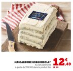 Super U Savigny - Promo Mascarpone Gorgonzola Promo Mascarpone Gorgonzola à 12,49 € dans le catalogue Super U à Savigny