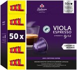 Capsule de café Viola espresso - Bellarom en promo chez Lidl Mulhouse à 6,69 €