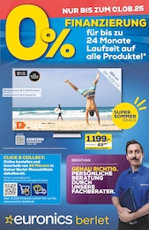 EURONICS Prospekt für Unna mit 9 Seiten EURONICS Prospekt für Unna: "Aktuelle Angebote", 9 Seiten, 24.07.2025 - 01.08.2025
