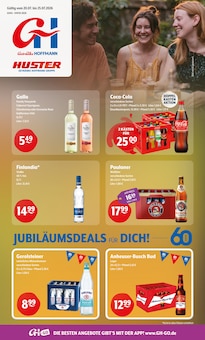 Getränke Hoffmann Hohndorf Prospekt der aktuellen Woche, gültig von 20.07.2026 bis 25.07.2026 Aktueller Getränke Hoffmann Hohndorf Prospekt "Aktuelle Angebote" mit 9 Seiten