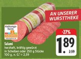 Salami Angebote bei EDEKA Altenburg für 1,89 €