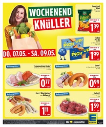 EDEKA Knacker im Prospekt 