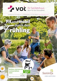 Aktueller Sanitätshaus Vot GmbH Sanitätshäuser Prospekt für Kirchzarten: Fit und mobil durch den Frühling mit 6} Seiten, 13.03.2025 - 31.05.2025