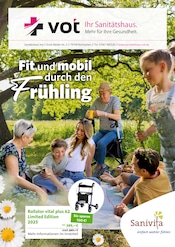 Aktueller Sanitätshaus Vot GmbH Sanitätshaus Prospekt in Kirchzarten und Umgebung, "Fit und mobil durch den Frühling" mit 6 Seiten, 13.03.2025 - 31.05.2025