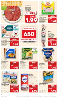 Kotelett Angebot im aktuellen Kaufland Prospekt auf Seite 22